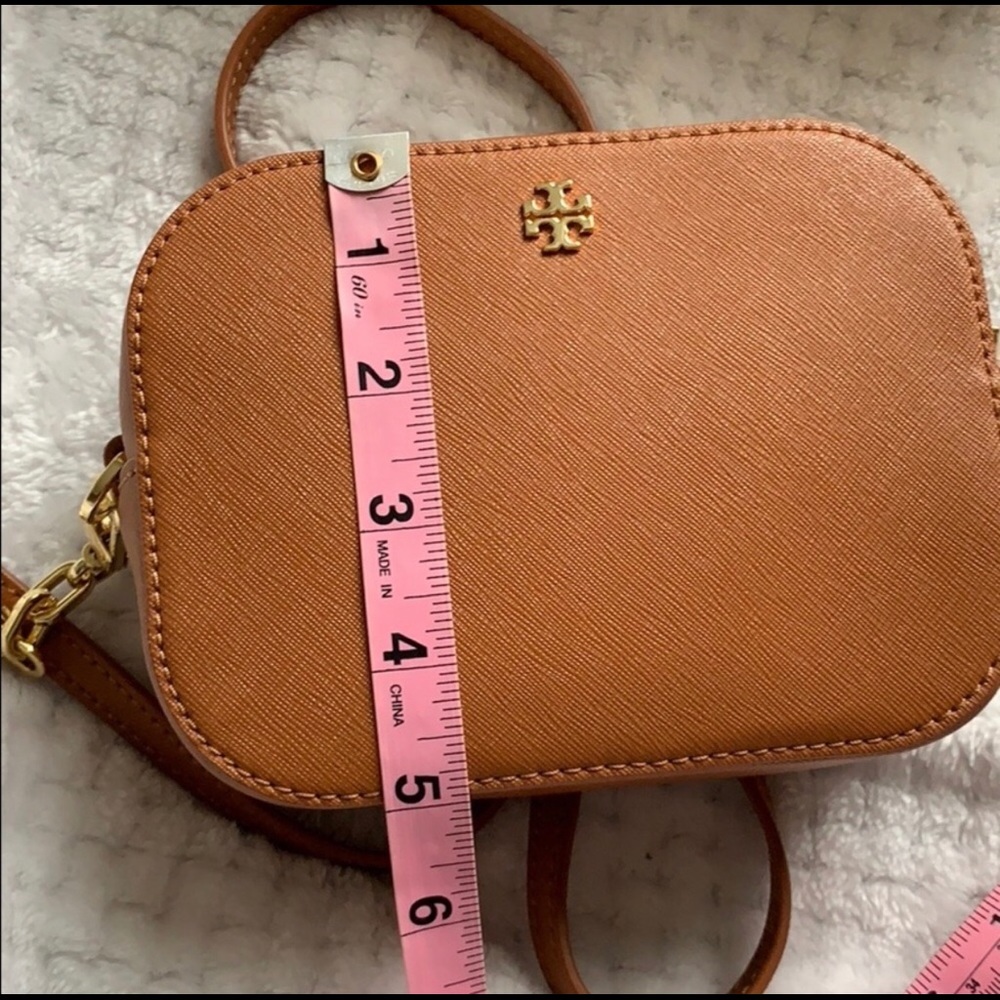 Tory Burch Emerson /cardamom brown crossbody NWT - Picture 2 of 6